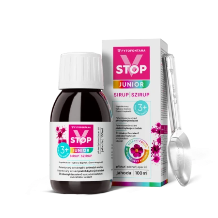 Virostop sirupy - V-STOP Sirup JUNIOR, 3r+