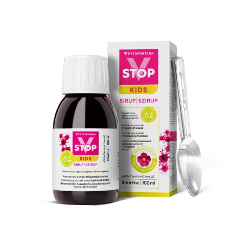 Virostop sirupy - V-STOP Sirup KIDS, 6m+